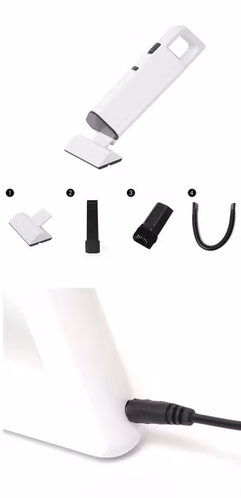 Aspirapolvere per peli che cadono animali domestici con testa di aspirazione a 3 forme